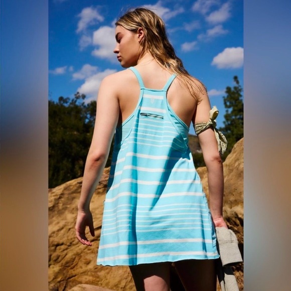 Free People FP Movement Hot Shot Printed Mini Dress - Picture 4 of 8